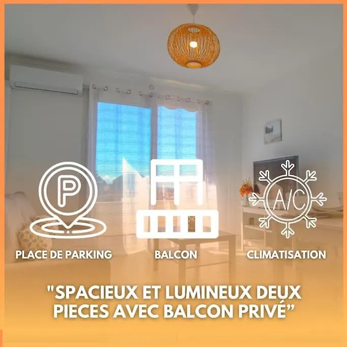 Appartement Le Republique By Apirent #Balcon #Climatisation #Parking à Cannes